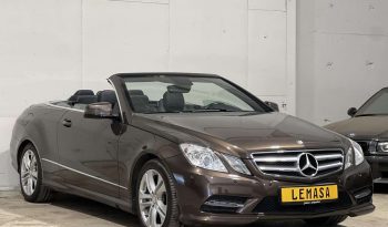 Mercedes-Benz E220 Cabrio Automatas full