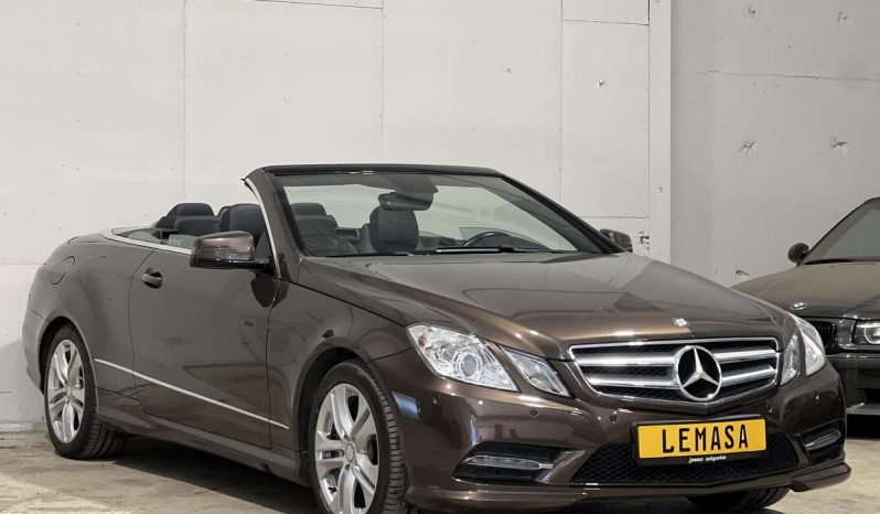 Mercedes-Benz E220 Cabrio Automatas full